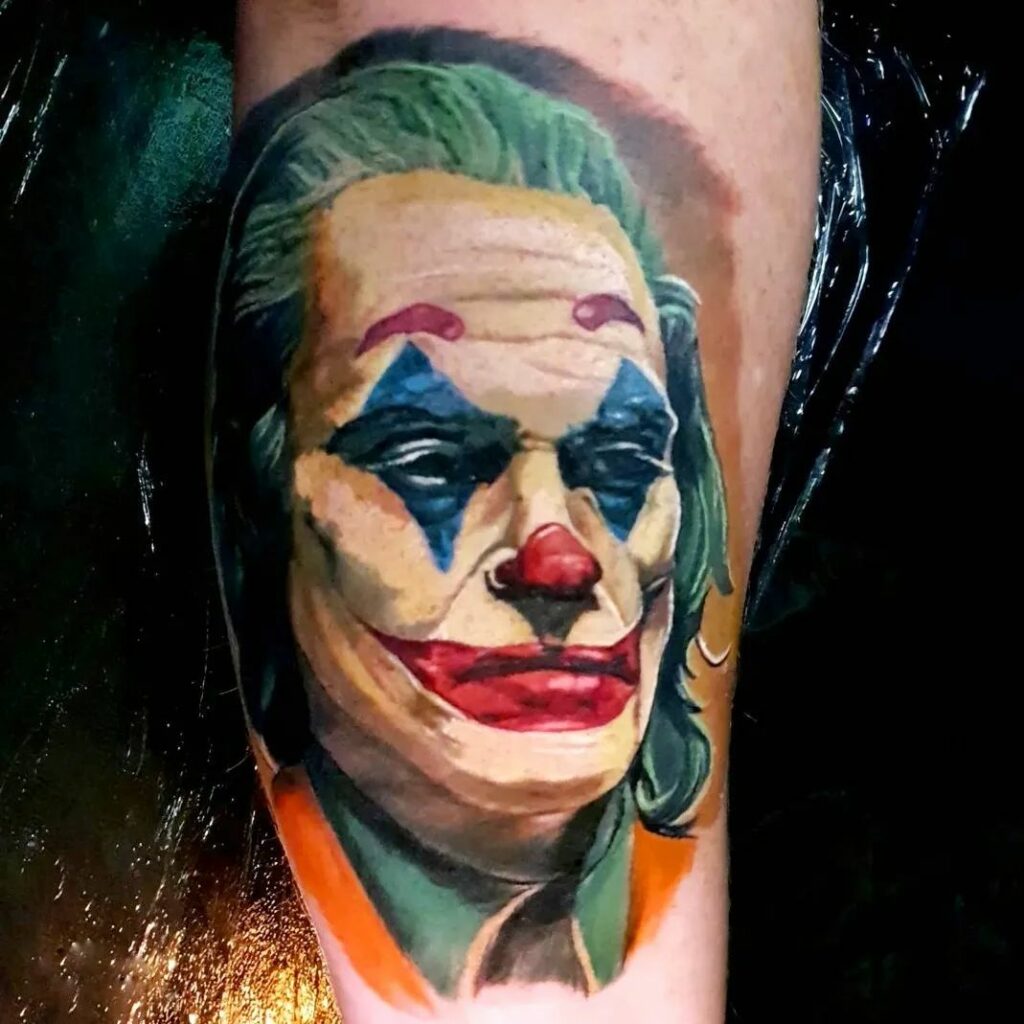 Joker (Joaquin Phoenix) Tattoo - Custom Tattoo Studio In Liverpool ...